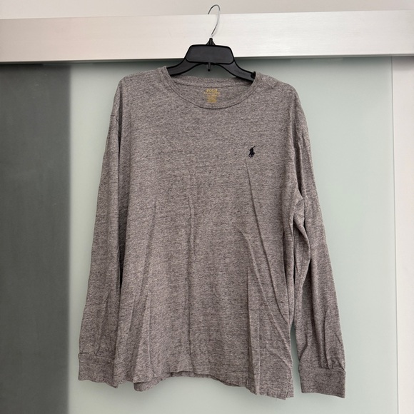 Polo by Ralph Lauren Gray Long Sleeve Shirt - Picture 1 of 3